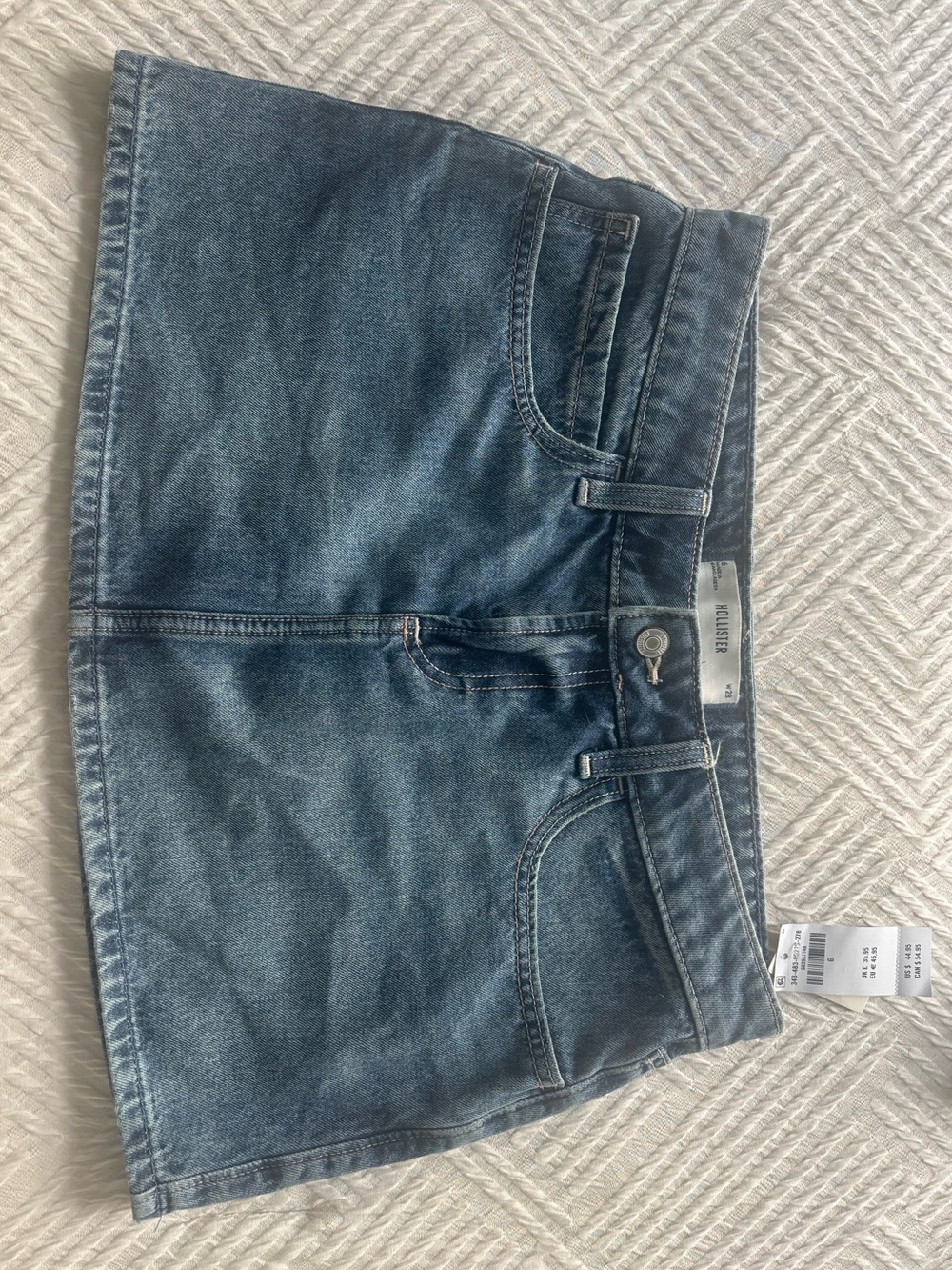 Hollister Denim Mini Skirt
